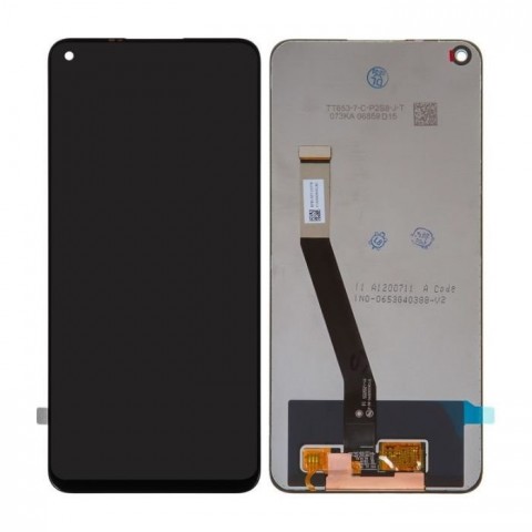 LCD+Touch screen Xiaomi Redmi Note 9 juodas (black) HQ 